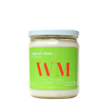Load image into Gallery viewer, TROPICAL VIBES SOY CANDLE