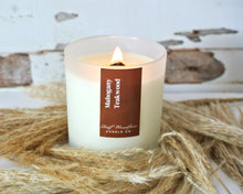 Load image into Gallery viewer, MAHOGANY TEAKWOOD WOOD WICK SOY CANDLE