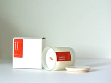 Load image into Gallery viewer, SATSUMA & CRANBERRY WOOD WICK SOY CANDLE