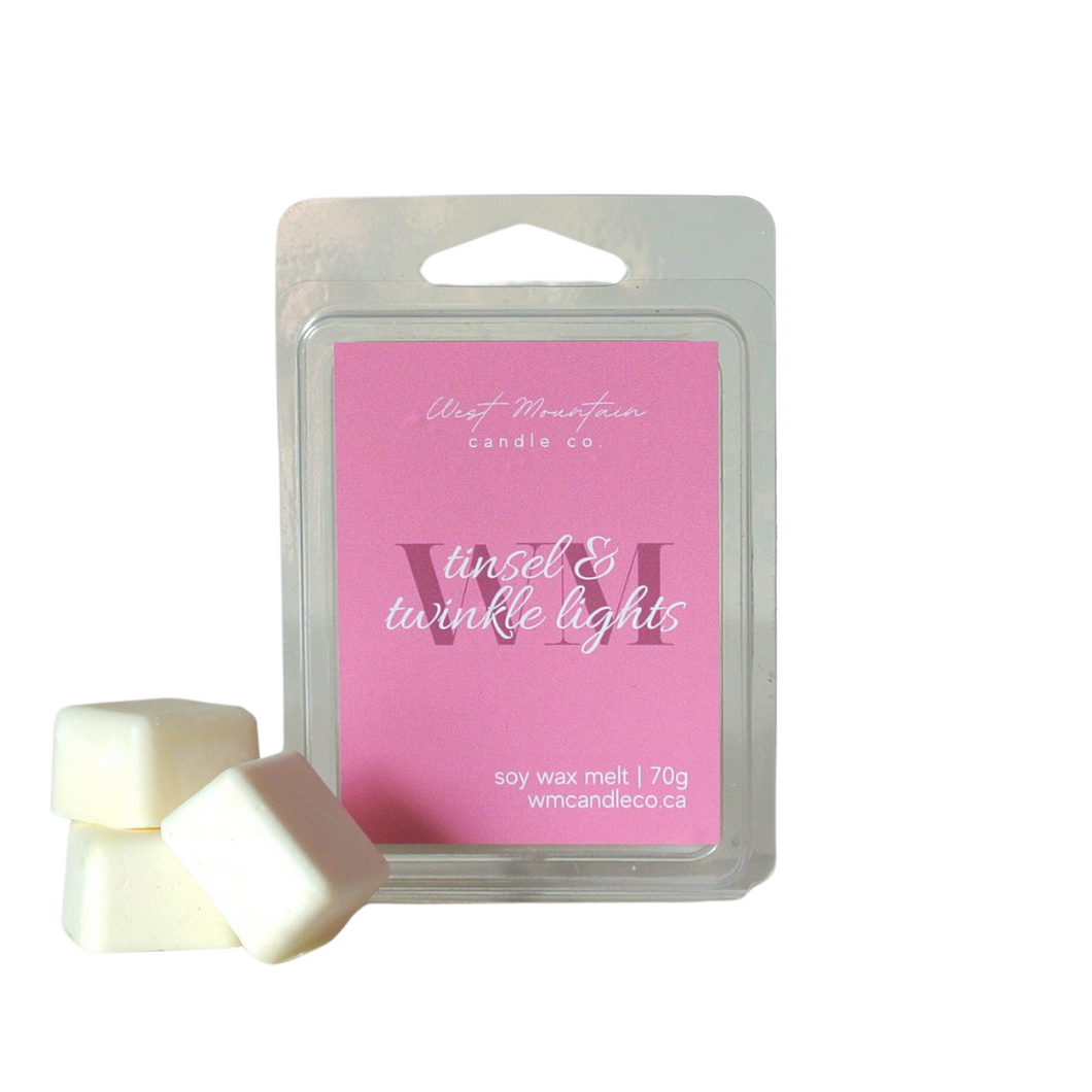 TINSEL & TWINKLE LIGHTS WAX MELT