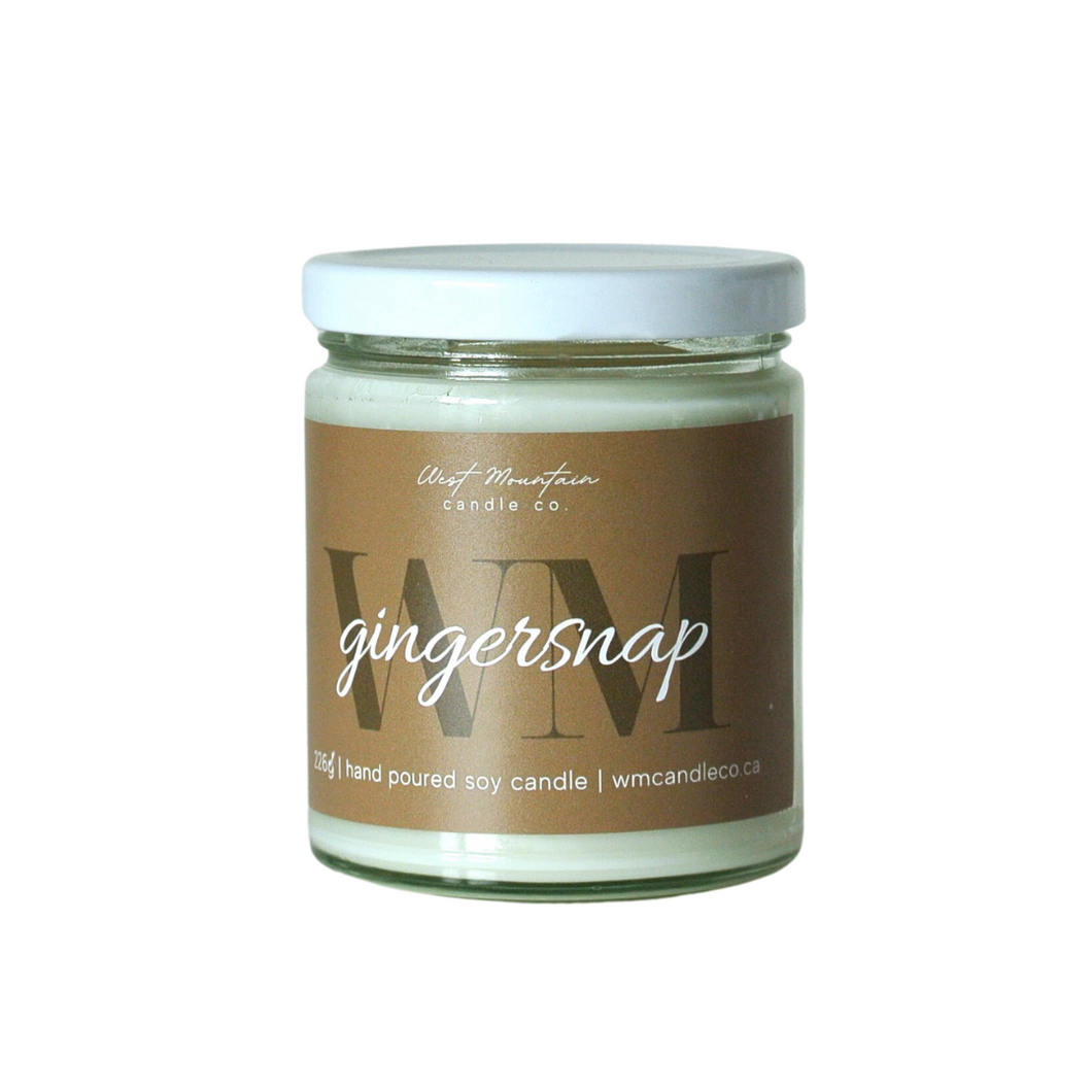 GINGERSNAP SOY CANDLE