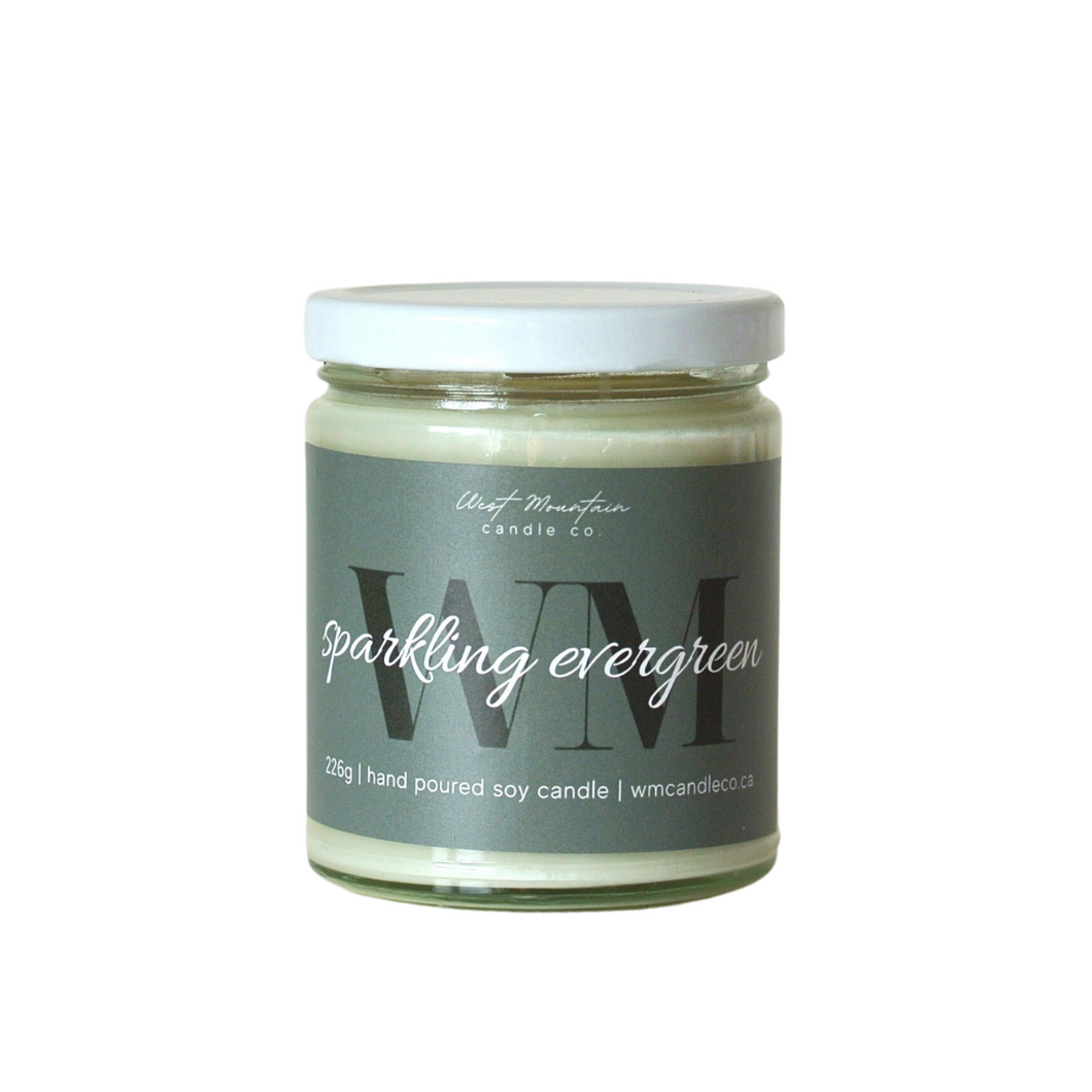 SPARKLING EVERGREEN SOY CANDLE