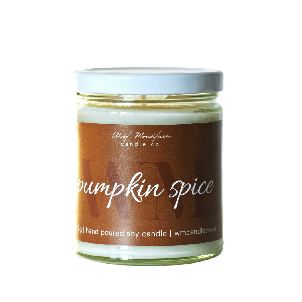 PUMPKIN SPICE SOY CANDLE