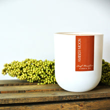 Load image into Gallery viewer, AMBER MOON WOOD WICK SOY CANDLE
