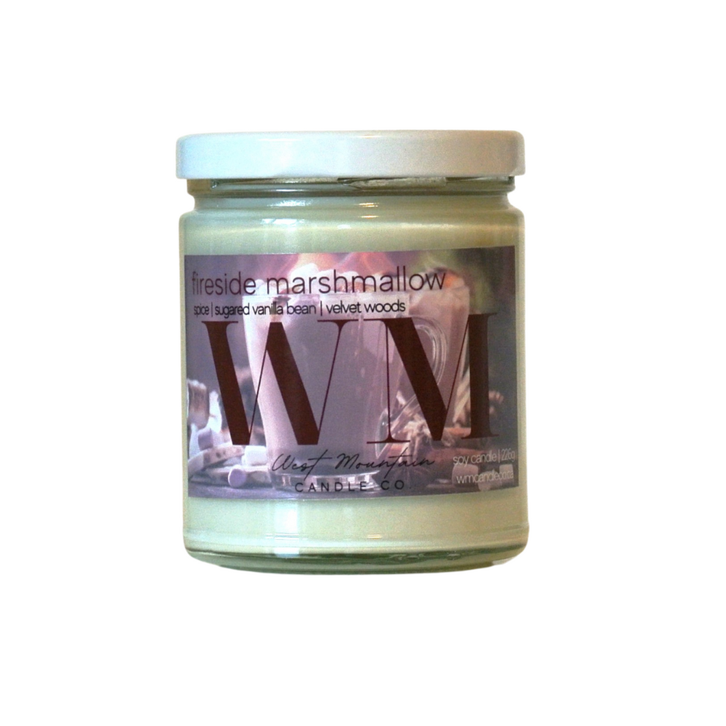FIRESIDE MARSHMALLOW SOY CANDLE