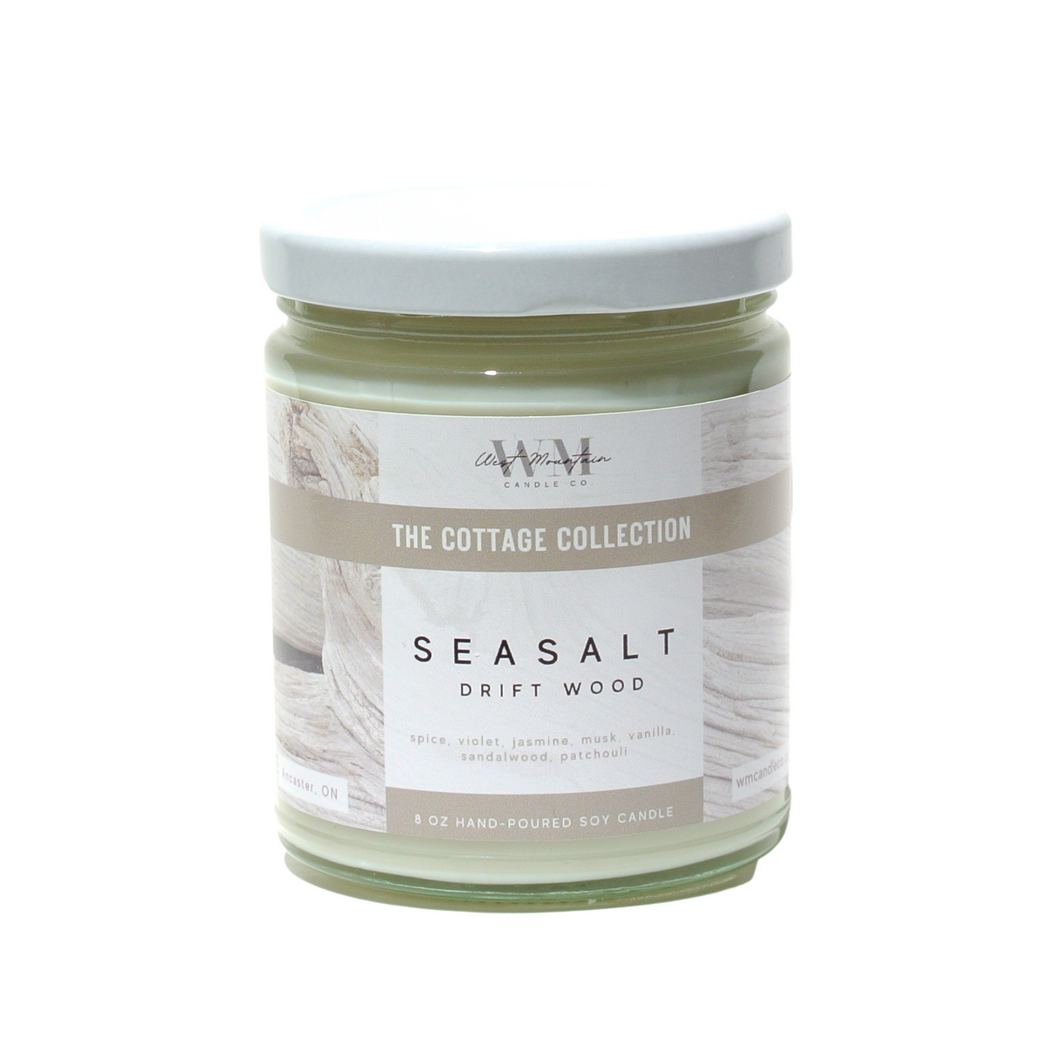 SEASALT DRIFT WOOD SOY CANDLE