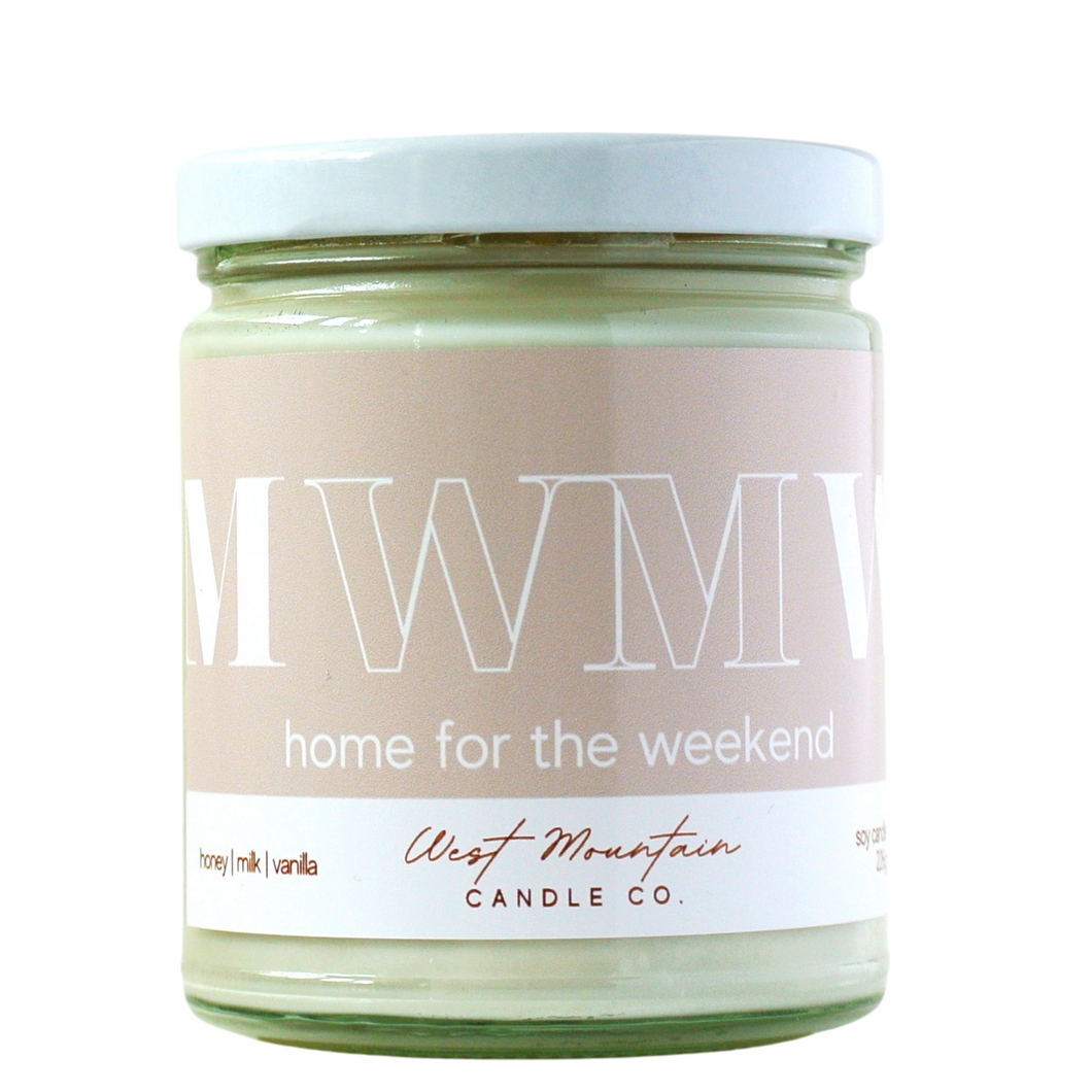 HOME FOR THE WEEKEND SOY CANDLE