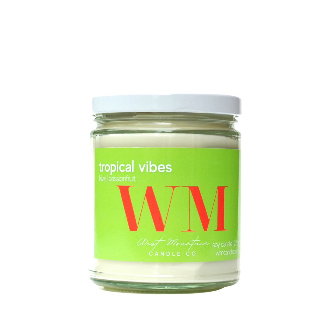 TROPICAL VIBES SOY CANDLE