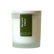 Load image into Gallery viewer, BAY LEAF &amp; TOBACCO WOOD WICK SOY CANDLE
