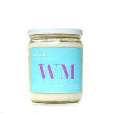 Load image into Gallery viewer, SURF&#39;S UP SOY CANDLE
