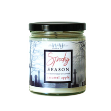 Load image into Gallery viewer, &#39;SPOOKY SEASON&#39; HALLOWEEN SOY CANDLE
